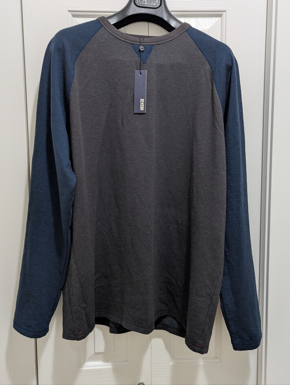 Benson 2 Tone Fleece- Charcoal & Navy